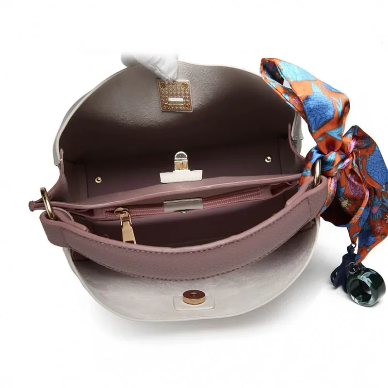 Geanta dama Loredana, Gri