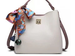 Geanta dama Loredana, Gri